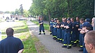 täglich wurden die Einsatzkräfte in die aktuelle Lage eingewiesen