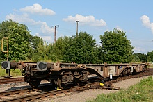 der Doppelplattenwagen