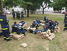 Kurze Pause auf den ''Möbeln''